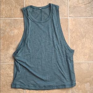 Lululemon Teal Tank EUC Size 4